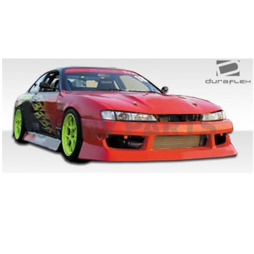 DuraFlex Bumper Cover Plain  V-Speed Fiberglass - 101901