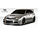 DuraFlex Bumper Cover Plain  VR-S Fiberglass - 107868