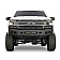 Addictive Desert Designs Front Bumper Honeybadger Powder Coated Steel Black - F447382080103