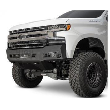 Addictive Desert Designs Front Bumper Honeybadger Powder Coated Steel Black - F447382080103-3