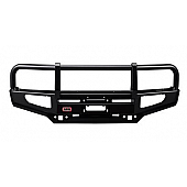 ARB Bumper Steel Powder Coated Deluxe Bar Black 1-Piece - 3468020