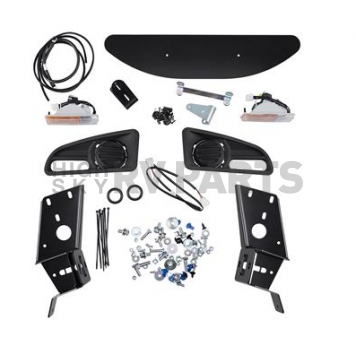 ARB Bumper Steel Powder Coated Deluxe Bar Black 1-Piece - 3468020-1