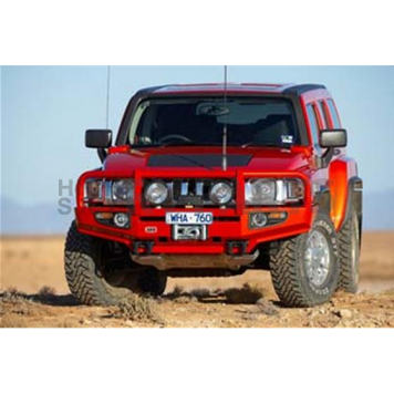 ARB Bumper Steel Powder Coated Deluxe Bar Black 1-Piece - 3468020-4