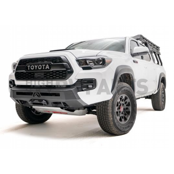 Fab Fours Bumper Hidden Winch 1-Piece Design Steel Black - TT16N3651B-1