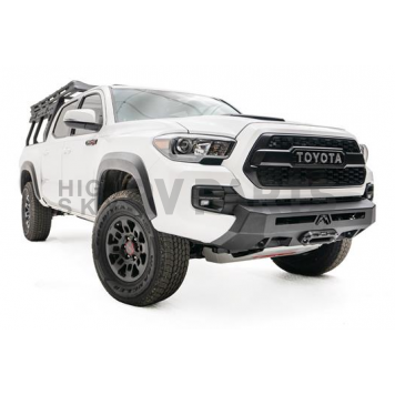 Fab Fours Bumper Hidden Winch 1-Piece Design Steel Black - TT16N3651B-2