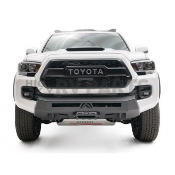 Fab Fours Bumper Hidden Winch 1-Piece Design Steel Black - TT16N3651B