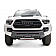 Fab Fours Bumper Hidden Winch 1-Piece Design Steel Black - TT16N3651B
