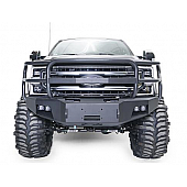 Fab Fours Bumper Premium 1-Piece Design Steel Natural - FS17A4160B