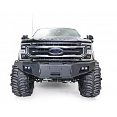 Fab Fours Bumper Premium 1-Piece Design Steel Natural - FS17A4161B
