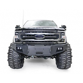 Fab Fours Bumper Premium 1-Piece Design Steel Natural - FS17A4161B