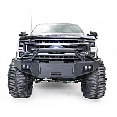 Fab Fours Bumper Premium 1-Piece Design Steel Natural - FS17A4162B