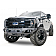 Fab Fours Bumper Vengeance 1-Piece Design Steel Natural - FS17X4161B