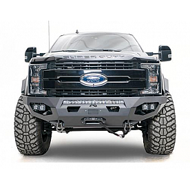Fab Fours Bumper Vengeance 1-Piece Design Steel Natural - FS17X4161B