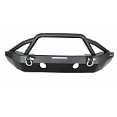 Fishbone Offroad Bumper 1-Piece Steel Black - FB22068