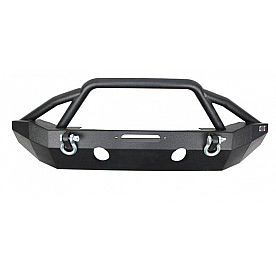 Fishbone Offroad Bumper 1-Piece Steel Black - FB22068