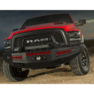 Innovative Creations Inc. Bumper Alumilite 1-Piece Aluminum Black - ALFBM11DGN-1