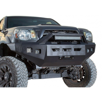 Innovative Creations Inc. Bumper Alumilite 1-Piece Aluminum Black - ALFBM90TYN-1
