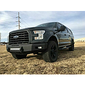 Iron Cross Bumper 1-Piece 40 Series Low Profile Steel Black - 4042599