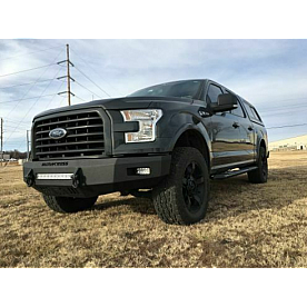 Iron Cross Bumper 1-Piece 40 Series Low Profile Steel Black - 4042599