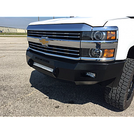Iron Cross Bumper 1-Piece 40 Series Low Profile Steel Natural - RAW4051503