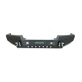 Paramount Automotive Bumper Direct-Fit 1-Piece Design Black - 510801