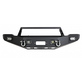 Paramount Automotive Bumper Direct-Fit 1-Piece Design Black - 570502