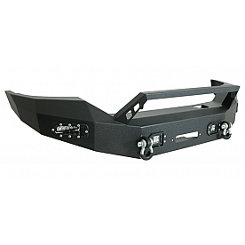 Paramount Automotive Bumper Direct-Fit 1-Piece Design Black - 570514