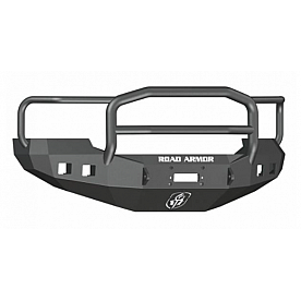 Road Armor Bumper Stealth Lonestar 1-Piece Design Steel Black - 6181F5B