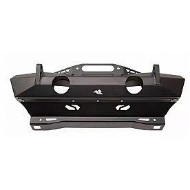 Rugged Ridge Bumper 1-Piece Design Aluminum Black - 1154121