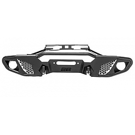 Smittybilt Bumper Apollo 1-Piece Design Steel Black - 77783