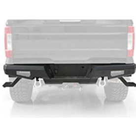 Smittybilt Bumper M1A2 Heavy Duty 1-Piece Design Steel Black - 614941