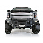 Smittybilt Bumper M1A2 Heavy Duty Modular Design Steel Black  - 612909