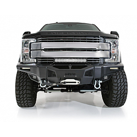 Smittybilt Bumper M1A2 Heavy Duty Modular Design Steel Black  - 612909