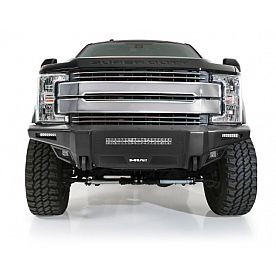 Smittybilt Bumper M1A2 Heavy Duty Modular Design Steel Black  - 612902