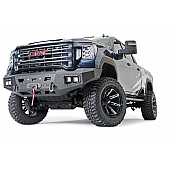 Warn Bumper Ascent 1-Piece Design Steel Black - 107177