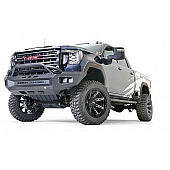 Warn Bumper Ascent XP 1-Piece Design Steel Black - 107286