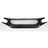 Carbon Creations Grille -  Black Fiberglass Reinforced Plastic - 116068