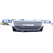 Street Scene Grille - Silver Steel - 95078568