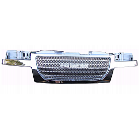 Street Scene Grille - Silver Steel - 95078568