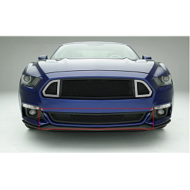 DJ Grilles Bumper Grille Insert Mesh  Black 304 Stainless Steel Accent Trim - DJ20361