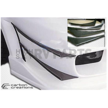 Extreme Dimensions Bumper Trim Gloss Carbon Fiber Clear - 102903