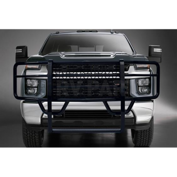 Go Industries Grille Guard - Black Gloss Powder Coated Steel - 46757-1