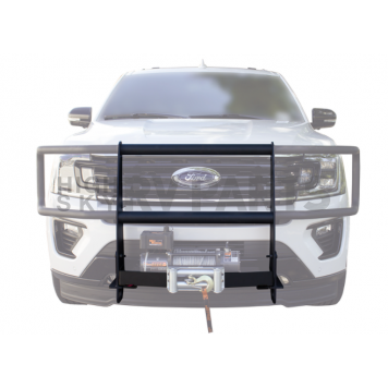 Go Industries Grille Guard - Black Matte Powder Coated Steel - 33617B-1