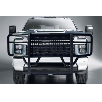 Go Industries Grille Guard - Black Ultimate Armor Coated Steel - 44757-3
