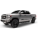 N-Fab Nerf Bar - Truck Wheel to Wheel Black Gloss Textured Powder Coated Steel Round Tube - N1689QC