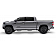 N-Fab Nerf Bar - Truck Wheel to Wheel Black Gloss Textured Powder Coated Steel Round Tube - N1689QC