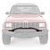 Smittybilt Grille Guard Hoop Black Matte Textured Powder Coated Steel - 76811