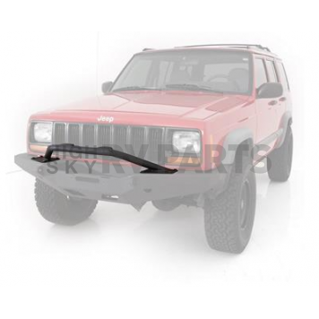 Smittybilt Grille Guard Hoop Black Matte Textured Powder Coated Steel - 76811-4
