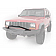 Smittybilt Grille Guard Hoop Black Matte Textured Powder Coated Steel - 76811