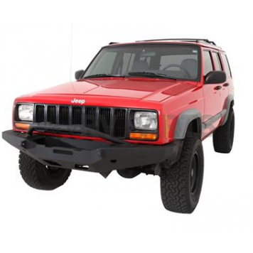 Smittybilt Grille Guard Hoop Black Matte Textured Powder Coated Steel - 76811-5